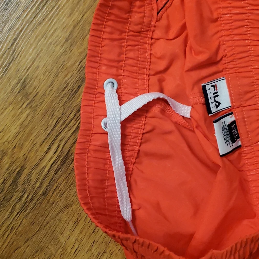 Fila Sport Girls 2 Pack Lightweight Athletic Shorts Size 14 Blue And Dayglo Pink